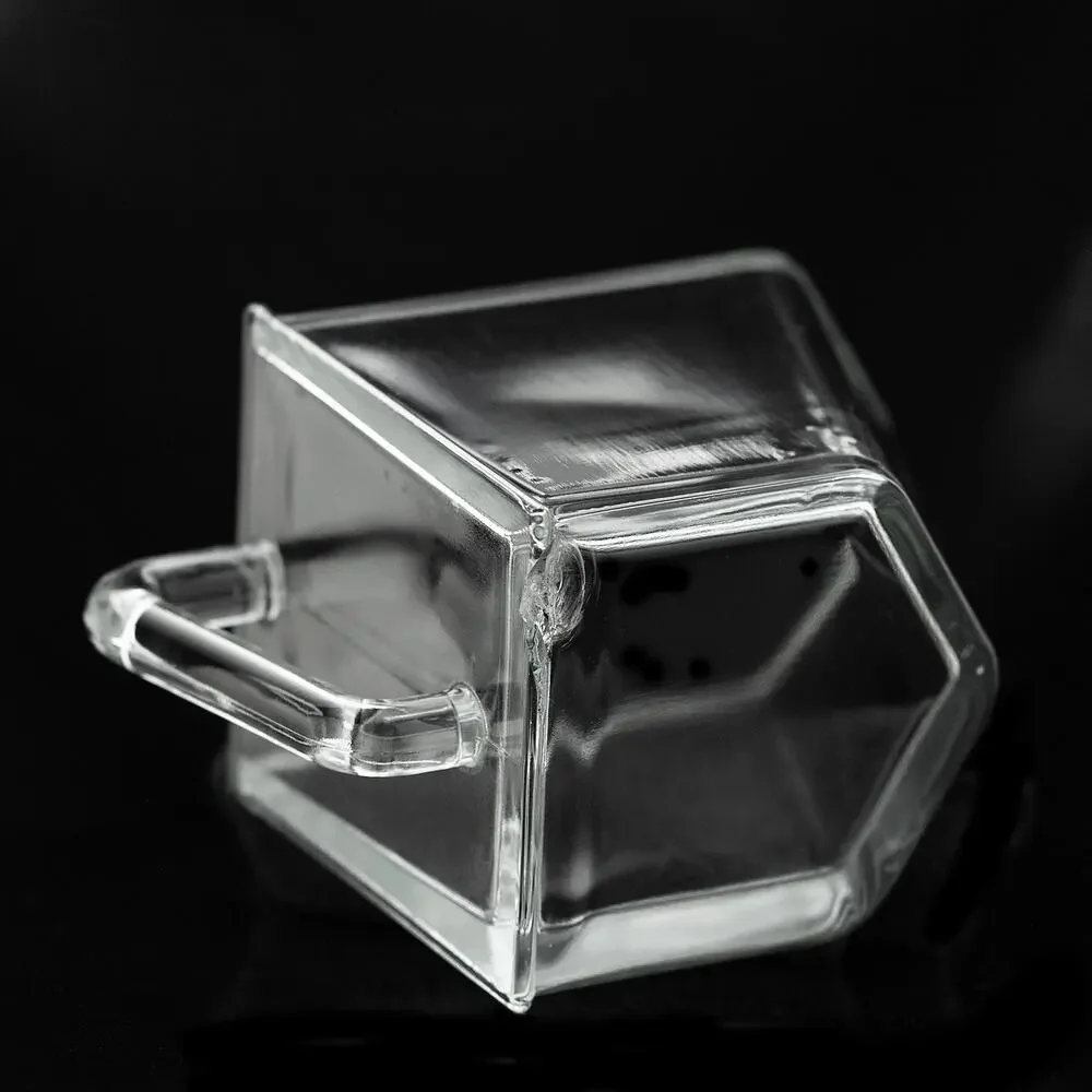 Vintage IKEA FÖRHÖJA Replacement Glass Storage Scoop Drawer Bin-Read Description